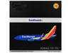 Boeing 737 700 Commercial Aircraft with Flaps Down Southwest Airlines N943WN Blue with Striped Tail Gemini 200 Series 1/200 Diecast Model Airplane GeminiJets G2SWA1350F