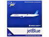 Airbus A321neo Commercial Aircraft JetBlue Airways N2180J White with Blue Tail 1/400 Diecast Model Airplane GeminiJets GJ2288