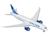 Boeing 787 8 Commercial Aircraft United Airlines N26902 White with Blue Tail 1/400 Diecast Model Airplane GeminiJets GJ2329