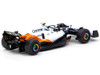 McLaren MCL60 #4 Lando Norris 3rd Place Formula One F1 Spanish GP Qualifying 2023 Global64 Series 1/64 Diecast Model Tarmac Works T64G-F070-LN1