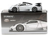 Pagani Huayra R Satin Silver Metallic Global64 Series 1/64 Diecast Model Tarmac Works T64G-TL035-SL