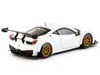 Ferrari 458 Italia GT3 White with Gold Wheels Road64 Series 1/64 Diecast Model Car Tarmac Works T64R-074-WH