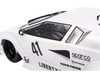 Lamborghini Countach LB WORKS #41 White 2024 Tokyo Auto Salon 1/18 Model Car Top Speed TS0600