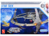 Skill 2 Model Kit Deep Space 9 Space Station with USS Defiant NX 74205 Space Ship and Cadassian Keldon Class Cruiser Star Trek Deep Space Nine 1993 1999 TV Series 1/3300 Scale Model AMT AMT1245