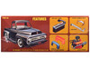 Skill 2 Model Kit 1953 Ford Pickup Truck Baja Patrol 1/25 Scale Model AMT AMT1505