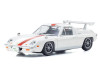 Lotus Europa RHD Right Hand Drive White with Red Stripe The Circuit Wolf Manga 1/64 Diecast Model Car Kyosho 07009B1
