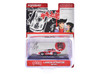 Lancia Stratos #10 White and Red The Circuit Wolf Manga 1/64 Diecast Model Car Kyosho 07009B3
