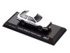 Toyota Sprinter Trueno AE86 RHD Right Hand Drive White and Black with Graphics Initial D Manga 1/64 Diecast Model Car Kyosho 07057A1B