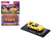 Mazda RX 7 FD3S RHD Right Hand Drive Yellow Initial D Manga 1/64 Diecast Model Car Kyosho 07057A2B
