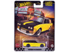 Datsun 510 Wagon Yellow and Black Boulevard Series Diecast Model Car Hot Wheels JBL21