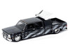 1973 Chevrolet Cheyenne Super 30 Pickup Truck Black with American Flag Graphics Limited Edition to 8250 pieces Worldwide 1/64 Diecast Model Car M2 Machines 39000-MJS07