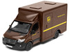 Mercedes Benz Sprinter Van UPS Worldwide Services Brown 1/48 Diecast Model Car Kinsmart KT5476D