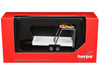 Road Maintenance Trailer White with Striped Top 1/87 (HO) Plastic Model Promotex 052368W