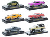 Auto Meets Set of 6 Cars IN DISPLAY CASES Release 90 Limited Edition 1/64 Diecast Model Cars M2 Machines 32600-90