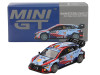 Hyundai i20 N Rally1 Hybrid #11 Thierry Neuville Martijn Wydaeghe Winner Rallye Monte Carlo 2024 Limited Edition 1/64 Diecast Model Car Mini GT MGT00871