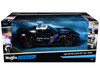 2015 Chevrolet Corvette Z06 Police Black with Blue Stripes and White Top Maisto Design Authority Series 1/24 Diecast Model Car Maisto 32516CHP