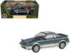 1985 Toyota MR2 MK1 Green Metallic and Gold with Sunroof 1/64 Diecast Model Car Paragon Models PA-55368