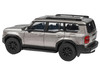 2024 Toyota Land Cruiser 250 Prado Meteor Shower Silver Metallic 1/64 Diecast Model Car Paragon Models PA-55746