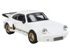 Porsche 911 Carrera RSR 3 0 Grand Prix White with Gold Stripes and Wheels 1/64 Diecast Model Car Paragon Models PA-55795