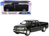 2006 Chevrolet Silverado 1500 Pickup Truck Black Die Cast Collection Series 1/24 Diecast Model Car Motormax 79393-BK