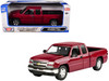 2006 Chevrolet Silverado 1500 Pickup Truck Red Metallic Die Cast Collection Series 1/25 Diecast Model Car Motormax 79393-MRD