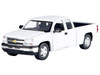 2006 Chevrolet Silverado 1500 Pickup Truck White Timeless Legends Series 1/25 Diecast Model Car Motormax 79393-WH
