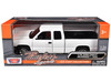 2006 Chevrolet Silverado 1500 Pickup Truck White Timeless Legends Series 1/25 Diecast Model Car Motormax 79393-WH