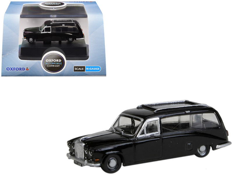 Daimler DS420 Hearse Black 1/148 (N) Scale Diecast Model Car Oxford Diecast NDS002