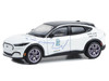 2021 Ford Mustang Mach E #2 New York to Seattle Transcontinental Tour White with Black Top Hobby Exclusive Series 1/64 Diecast Model Car Greenlight 30438