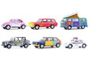 Club Vee Dub Series 21 Set of 6 pieces 1/64 Diecast Model Cars Greenlight 36120SET