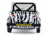 1974 Volkswagen Thing Type 181 Safari Adventure Black and White Zebra Stripes Club Vee Dub Series 21 1/64 Diecast Model Car Greenlight 36120D