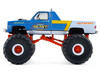 1983 Chevrolet C30 Monster Truck Holman s Beast Blue and White Kings of Crunch Series 16 1/64 Diecast Model Car Greenlight 49160B