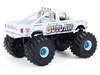 1988 Ford F 150 Monster Truck Jersey Outlaw White Kings of Crunch Series 16 1/64 Diecast Model Car Greenlight 49160C