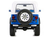 1978 Jeep CJ 7 Renegade Captain Blue Metallic with White Top Artisan Collection Series 1/18 Diecast Model Car Greenlight 19139