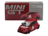 ABARTH 595 #49 LB Works x Abas Works Red Limited Edition 1/64 Diecast Model Car Mini GT MGT00963