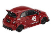 ABARTH 595 #49 LB Works x Abas Works Red Limited Edition 1/64 Diecast Model Car Mini GT MGT00963