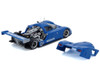 Nissan R89C Works Prototype Blue World Sports Car Championship 1989 1/64 Diecast Model Car Inno Models IN64-R89C-BL