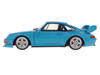 1997 Porsche 911 993 Clubsport Riviera Blue 1/18 Diecast Model Car Solido S1810101