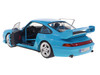 1997 Porsche 911 993 Clubsport Riviera Blue 1/18 Diecast Model Car Solido S1810101