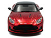 2023 Aston Martin DB12 Coupe Hyper Red Metallic with Black Top 1/43 Diecast Model Car Solido S4315701