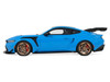 2024 Ford Mustang GTD Grabber Blue with Black Top 1/18 Model Car GT Spirit GT473