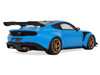 2024 Ford Mustang GTD Grabber Blue with Black Top 1/18 Model Car GT Spirit GT473