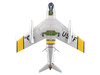 North American F 86F Sabre Fighter Aircraft 24872 Gene Kranz My Darling Marta 69th Fighter Bomber Squadron EAA Aviation Museum United States Air Force Air Power Series 1/72 Diecast Model Hobby Master HA4327