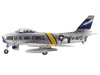 North American F 86F Sabre Fighter Aircraft 24872 Gene Kranz My Darling Marta 69th Fighter Bomber Squadron EAA Aviation Museum United States Air Force Air Power Series 1/72 Diecast Model Hobby Master HA4327