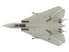 Grumman F 14A Tomcat Fighter Aircraft 160390 Sukhoi Killer VF 41 Black Aces USS Nimitz 1982 United States Navy Air Power Series 1/72 Diecast Model Hobby Master HA5257