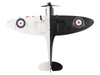 Supermarine Spitfire Mk 1a Fighter Aircraft J P9374 Dunkirk British Royal Air Force Air Power Series 1/48 Diecast Model Hobby Master HA7817
