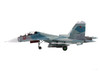 Sukhoi Su 30SM Flanker C Fighter Aircraft Red 57 RF 61768 2018 Russian Air Force Air Power Series 1/72 Diecast Model Hobby Master HA9512