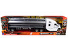 Kenworth T680 Truck White with Oil Tanker Trailer Chrome Long Haul Trucker Series 1/32 Diecast Model New Ray 12623