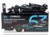 Mercedes AMG F1 W14 E Performance #63 George Russell 3rd Place Formula One F1 Spanish GP 2023 Global64 Series 1/64 Diecast Model Car Tarmac Works T64G-F064-GR1