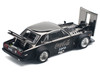 Skyline GT R V8 Drift Hakosuka RHD Right Hand Drive Coca Cola Zero Dark Chrome and Black 1/64 Diecast Model Car Pop Race PR640144